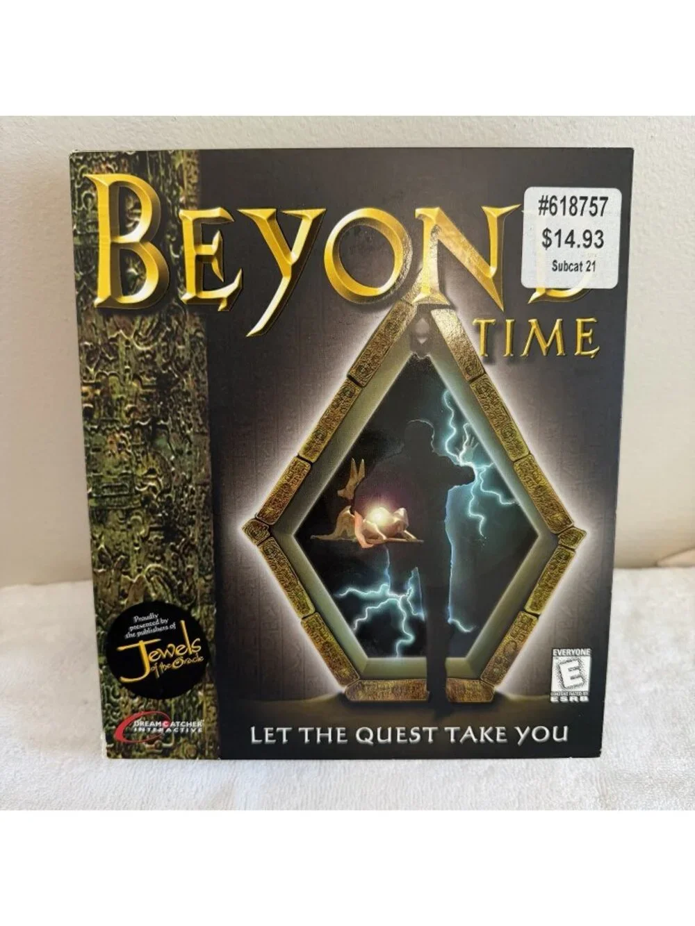 Beyond Time PC CD-ROM 2 Disc Set New Security Sealed DreamCatcher Windows